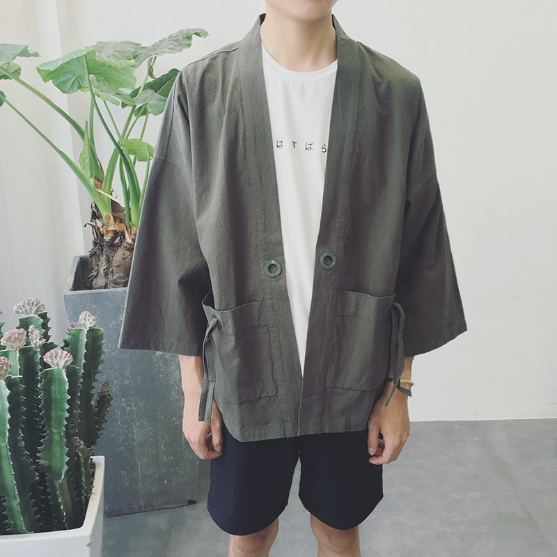 men's kimono blazer
